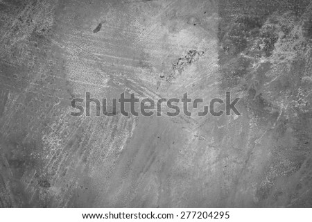 Rusty metal grunge background. Black and white tone - retro monochrome color style.