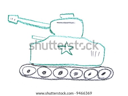 Cartoon Tank Drawings