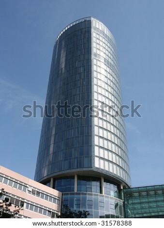 Modern skyscraper in Cologne, Germany - Koeln Triangle