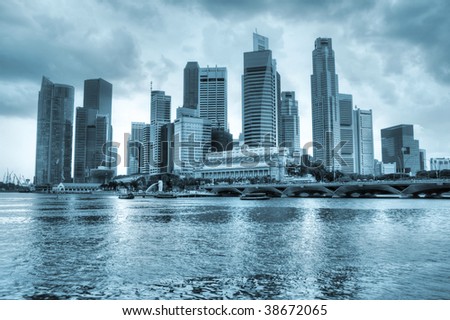 Singapore cityscape, Asia.