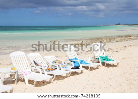 Cuba - famous Cayo Coco beach, all inclusive resort