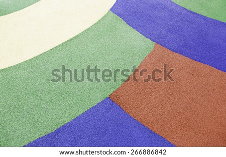 Colorful rubber flooring, textured colorful background