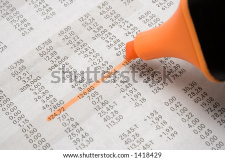 Highlighting Stock Prices