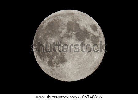 Full moon on a black sky Picture taken from the Ukraine July 3 2012 Full moon on a black sky Picture taken from the Ukraine July 3 2012