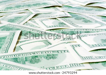 money background from many of the dollars