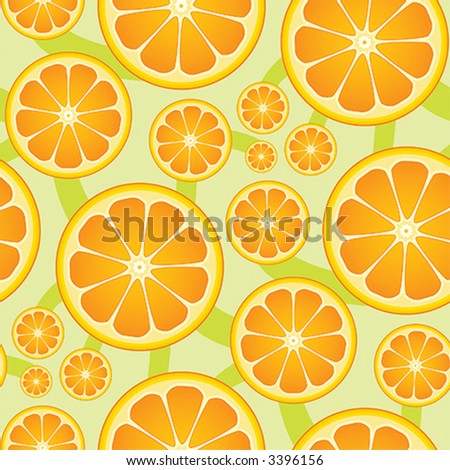 orange fruit clipart. Orange Fruit Pattern
