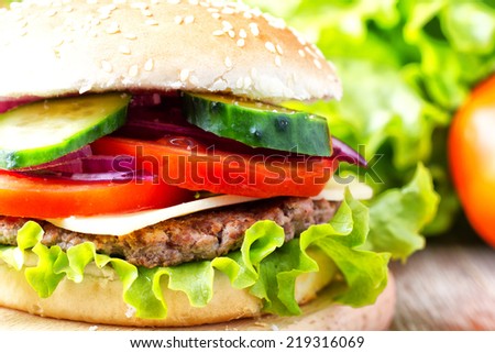 Fresh Hamburger