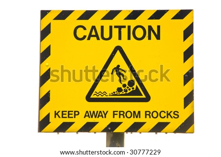 Caution sign \
