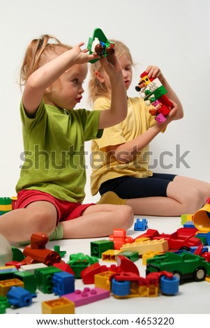 Little Children Playing With