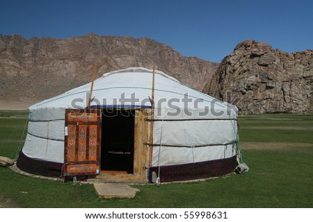 Gher: home for nomadic people of mongolia