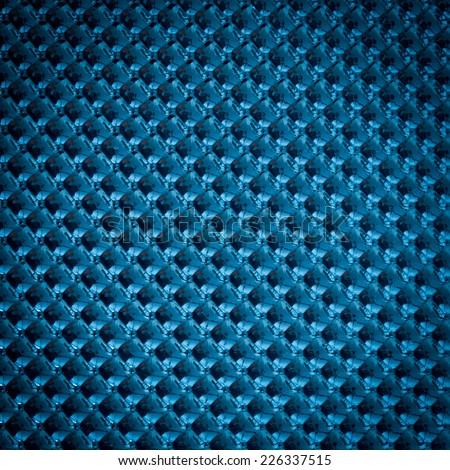 Blue plastic texture background