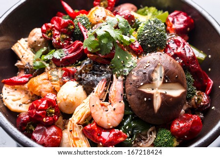 China spicy Hot pot, Sichuan cuisine