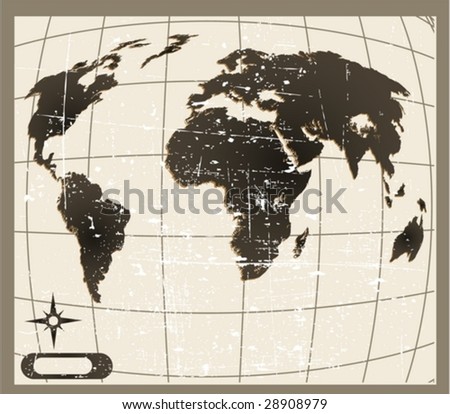 free world map vector. World map (EPS Free Vector
