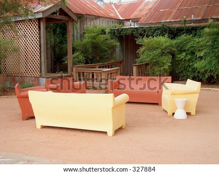 Custom outdoor furniture