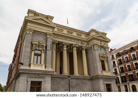 Prado museum, Cason del Buen Retiro building, Madrid, Spain