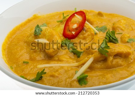 Chicken Korma - traditional Indian cuisine