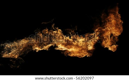 liquid flame thrower