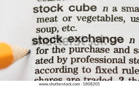 Stock exchange defined