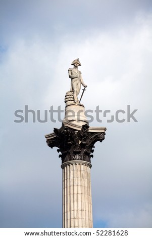 Nelson\'s Column, Trafalgar square, London