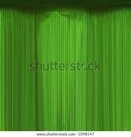 Emerald curtain texture