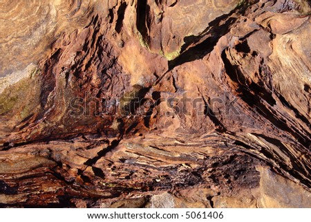 Interesting igneous rock-formation