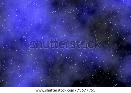 stock photo Night sky wallpaper with aurora borealis tiny stars and 