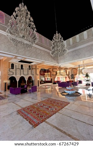 Eden Andalou's hotel. Photograph in Morocco, Marrakech