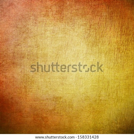 Old wall, yellow grunge background