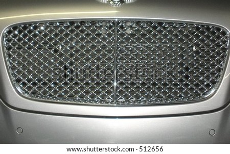 stock photo car grill