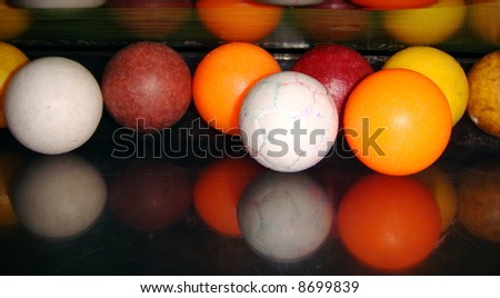 Colorful Foos Balls