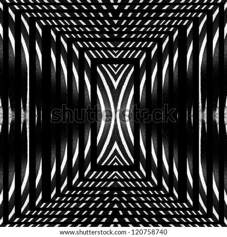 Black and white zebra fur abstraction