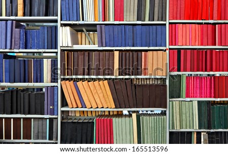Old Books And Journals In Library
