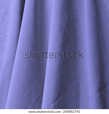 Drapery (creased) fabric background or texture