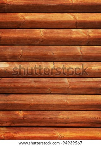 Timber panel used as background