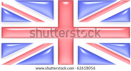 UK flag with gel effect