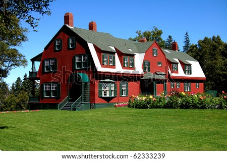 Franklin D. Roosevelt Summer Cottage on Campobello Island, New Brunswick, Canada