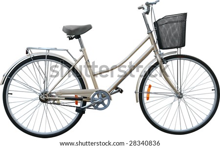Beige Bicycle