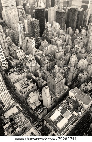 new york city pictures in black and. stock photo : New York City