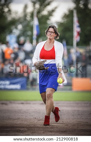 ISF Worldchampionship Softball 2014, Haarlem, The Netherlands, August 24, 2014