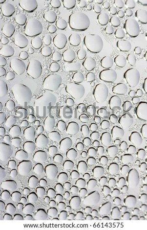 water dew drops on wall