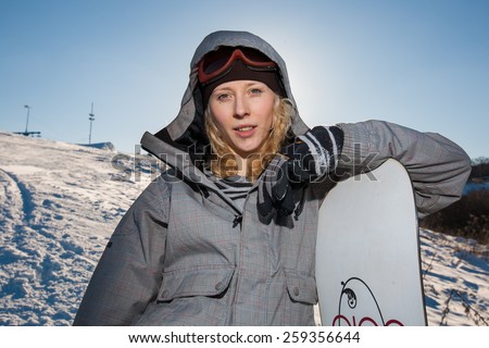 snowboard girl