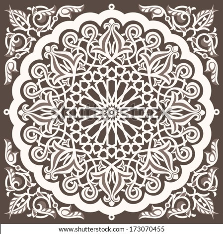 Arabic vintage seamless ornament for background design Arabic vintage seamless ornament for background design