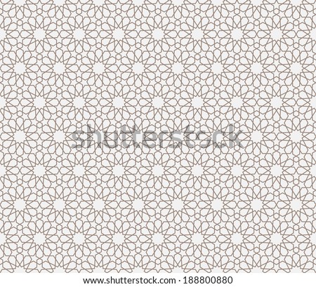 Background with seamless pattern in islamic style Background with seamless pattern in islamic style