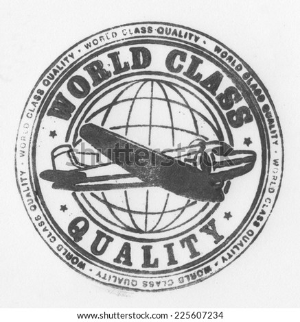 World Class Quality Stamp