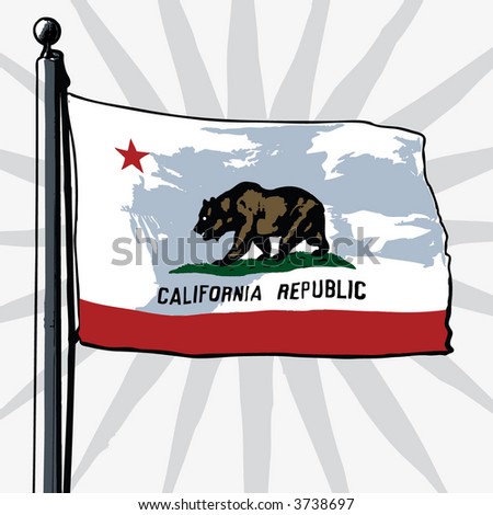 California+flag+vector