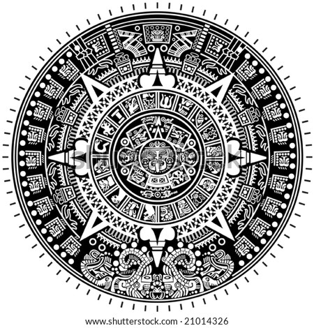 Tattoos Aztec Calendar