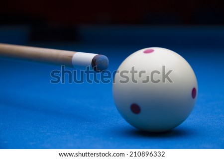 hand billiard cue ball hand player