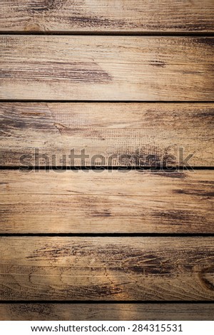 Dark brown wood plank texture as background image