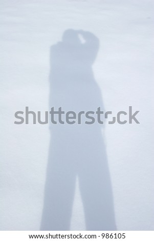 Human shadow on show