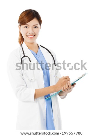 full length young smiling professional Doctor full length young smiling professional Doctor